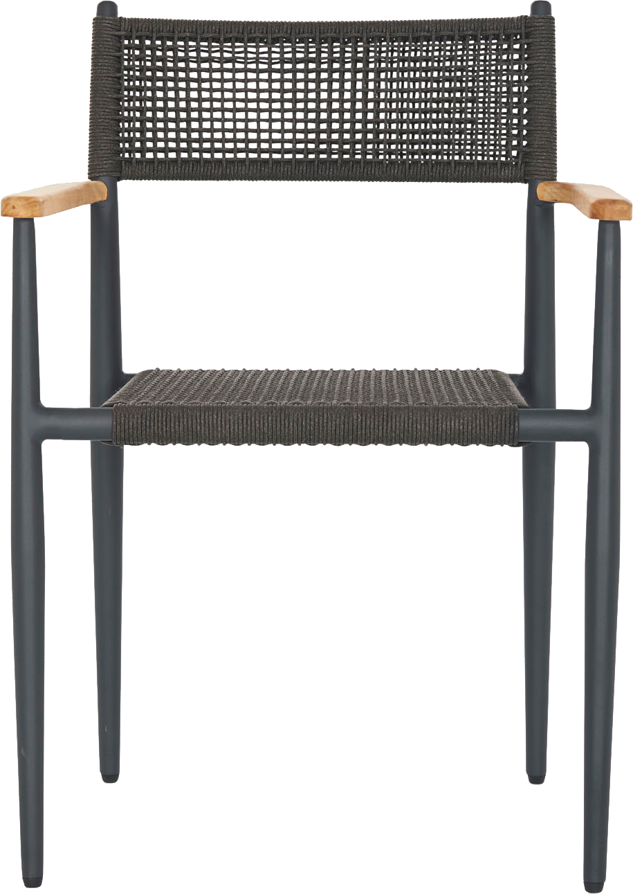 Corso Outdoor Dining Chair - Black - Outdoor Dining Chair