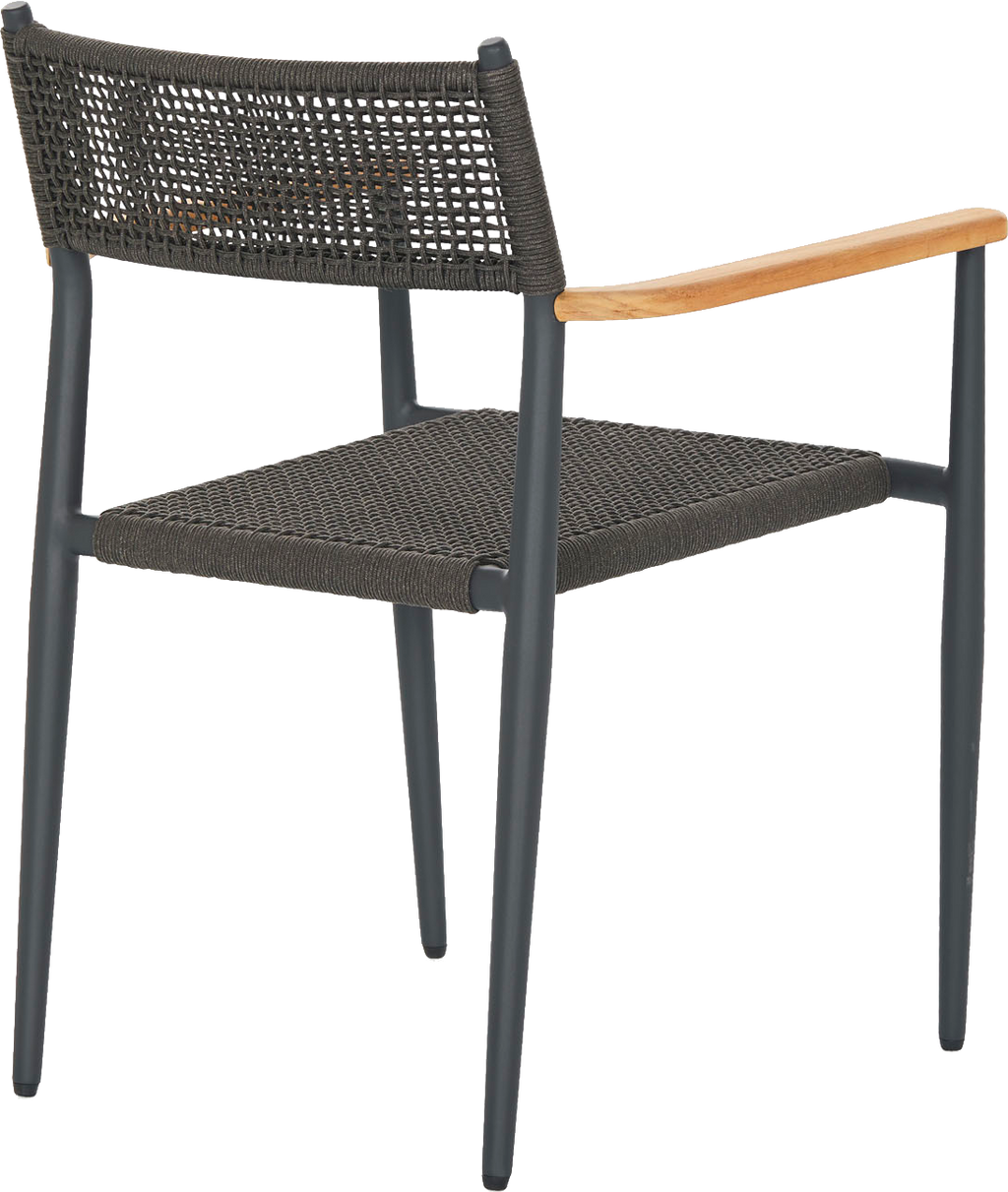 Corso Outdoor Dining Chair - Black - Outdoor Dining Chair