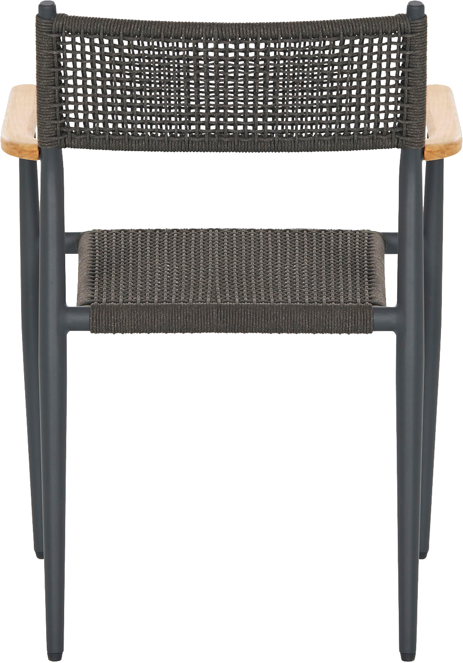 Corso Outdoor Dining Chair - Black - Outdoor Dining Chair