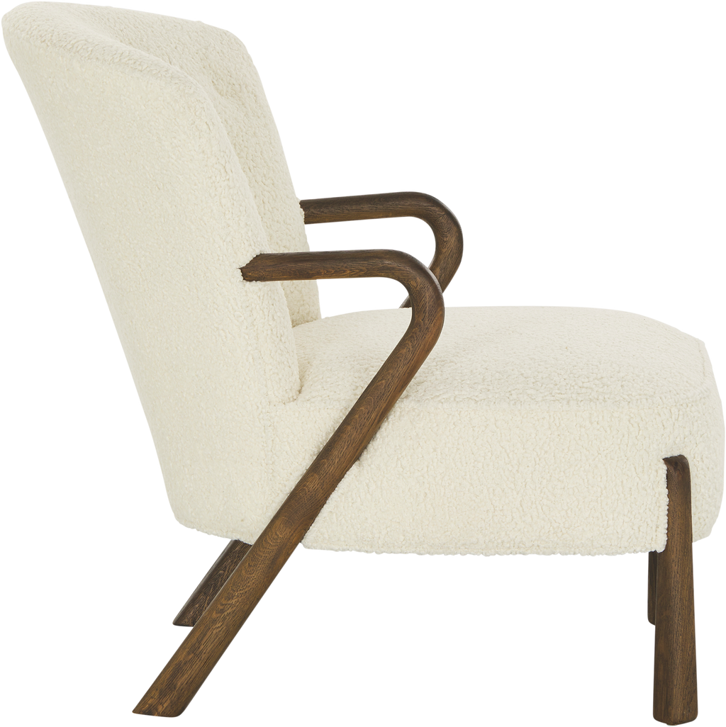 Luca Occasional Chair - Sheepskin Ivory