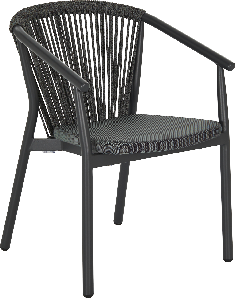 Marco Outdoor Dining Chair - Anthracite Charcoal - Outdoor Chair
