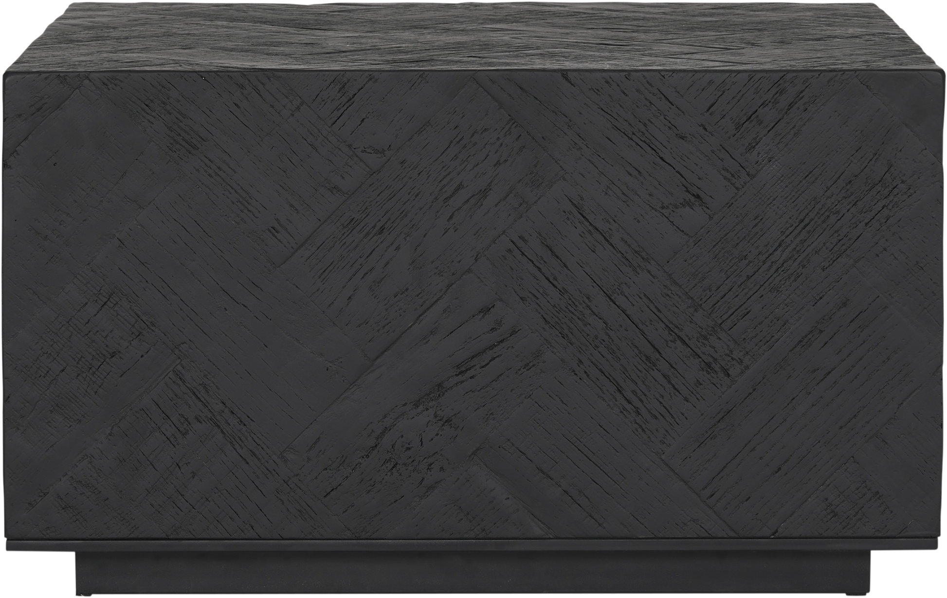 Odessa Coffee Table  -  Drifted Matte Black - Coffee Table