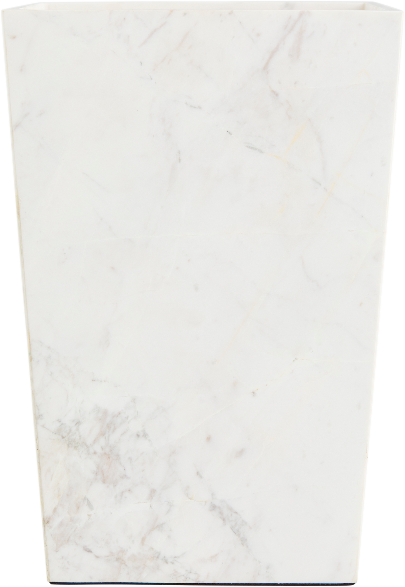 White Marble Waste Bin - Waste Bin